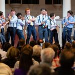 How A Cappella Groups Extract Reference Vocals to Study Arrangements